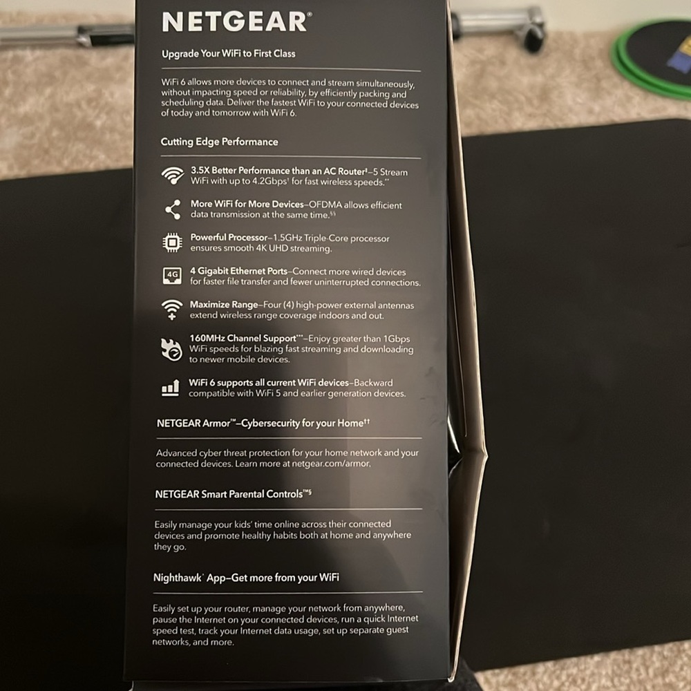 Netgear 5-Stream WiFi Router AX5 - Picture 15 of 15